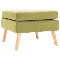 Repose-pied Vert Tissu 