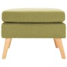 Repose-pied Vert Tissu 