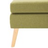 Repose-pied Vert Tissu 