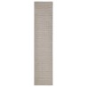 Tapis Sisal naturel 66x300 cm Sableux 