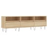 Meuble TV chêne sonoma 150x30x44,5 cm bois d'ingénierie 