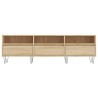 Meuble TV chêne sonoma 150x30x44,5 cm bois d'ingénierie 