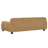 Canapé pour enfants marron 90x53x30 cm velours 