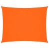 Voile de parasol tissu oxford rectangulaire 5x6 m orange 