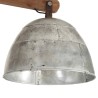 Plafonnier 25 W argent vintage 105x30x65-108cm E27 