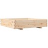 Jardinière 110x110x26,5 cm bois de pin massif 