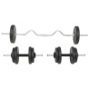 Ensemble d'haltères et barres d'haltères 30 kg 