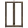 Pieds de table à manger en T, 2 pièces, noir, 50 x 35 x (72-73) cm, acier 