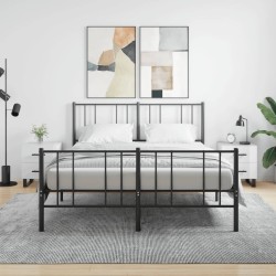 Tables de chevet 2 pcs blanc brillant 40x35x47,5 cm 
