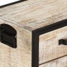 Meuble TV 110x30x41 cm Bois d'acacia massif 