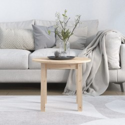 Table basse Ø 55x45 cm Bois massif de pin 