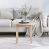 Table basse Ø 55x45 cm Bois massif de pin 