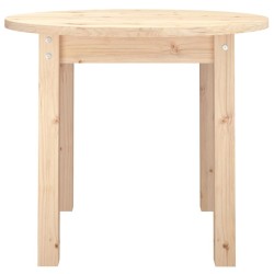Table basse Ø 55x45 cm Bois massif de pin 