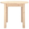 Table basse Ø 55x45 cm Bois massif de pin 