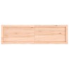 Dessus de table bois massif non traité bordure assortie 
