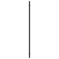 Poignées d'armoire 10 pcs noir 480 mm acier inoxydable 