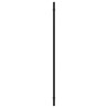 Poignées d'armoire 10 pcs noir 480 mm acier inoxydable 