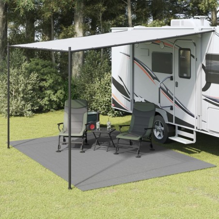 Tapis de tente anthracite 4x3 m 