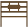 Tête de lit Marron miel 105,5x4x100 cm Bois massif de pin 