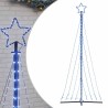 Sapin de Noël à LED 447 LED bleu 249 cm 