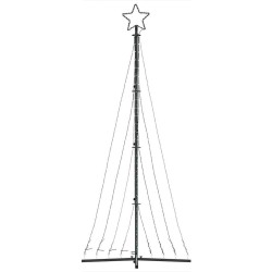 Sapin de Noël à LED 447 LED bleu 249 cm 