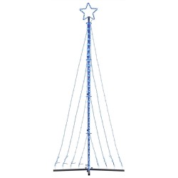 Sapin de Noël à LED 447 LED bleu 249 cm 