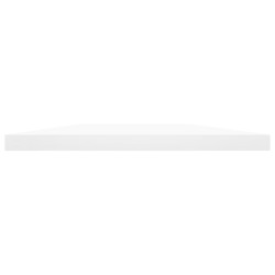 Panneaux de bibliothèque 4 pcs blanc bois d’ingénierie 
