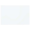 Panneaux de bibliothèque 4 pcs blanc bois d’ingénierie 