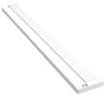 Étagère de douche de paroi de douche à l'italienne Blanc 115 cm 