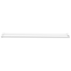 Étagère de douche de paroi de douche à l'italienne Blanc 115 cm 