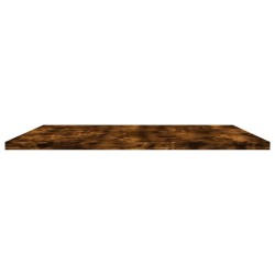 Étagères murales 4 pcs chêne fumé 60x50x1,5cm bois d'ingénierie 