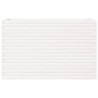 Jardinière blanc 110x40x68,5 cm bois de pin massif 