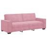 Canapé à 3 places Rose 180 cm Velours 