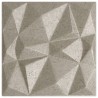 Panneaux muraux 12 pcs béton 50x50 cm XPS 3 m² losange 