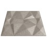 Panneaux muraux 12 pcs béton 50x50 cm XPS 3 m² losange 