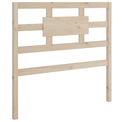 Tête de lit 80,5x4x100 cm Bois massif de pin 
