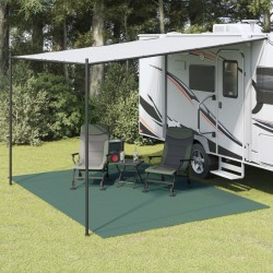 Tapis de tente vert 4x3 m 