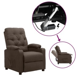 Fauteuil Marron Tissu 