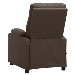 Fauteuil Marron Tissu 