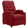 Fauteuil Rouge bordeaux Tissu 