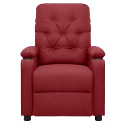 Fauteuil Rouge bordeaux Tissu 