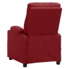 Fauteuil Rouge bordeaux Tissu 