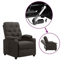 Fauteuil Taupe Tissu 