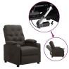 Fauteuil Taupe Tissu 