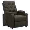 Fauteuil Taupe Tissu 