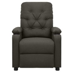Fauteuil Taupe Tissu 