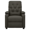 Fauteuil Taupe Tissu 