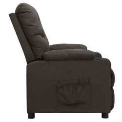 Fauteuil Taupe Tissu 