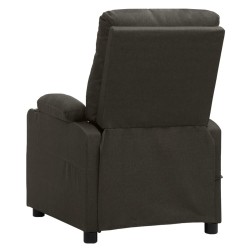 Fauteuil Taupe Tissu 