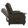 Fauteuil Taupe Tissu 